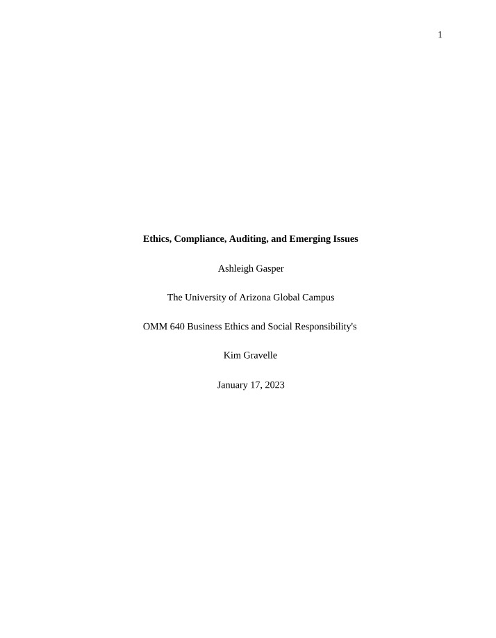 Ethical Decision-Making and Global Environmental Threats