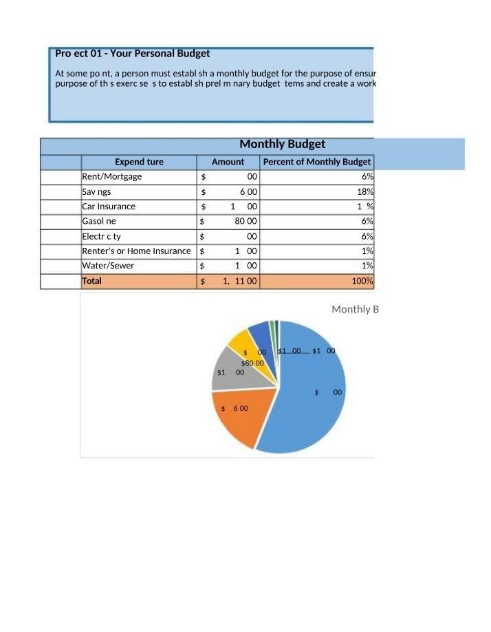 My Budget - TECH 3363