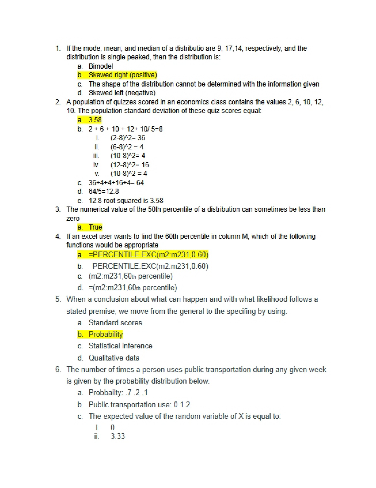 Final Assessment Study Guide