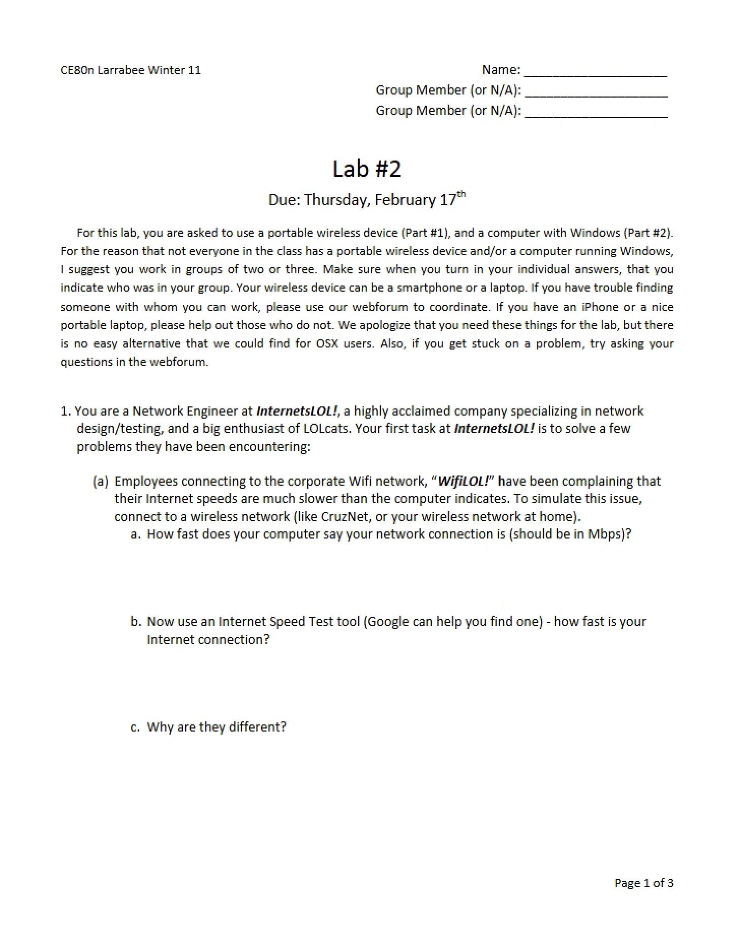 Quiz 3 Practice