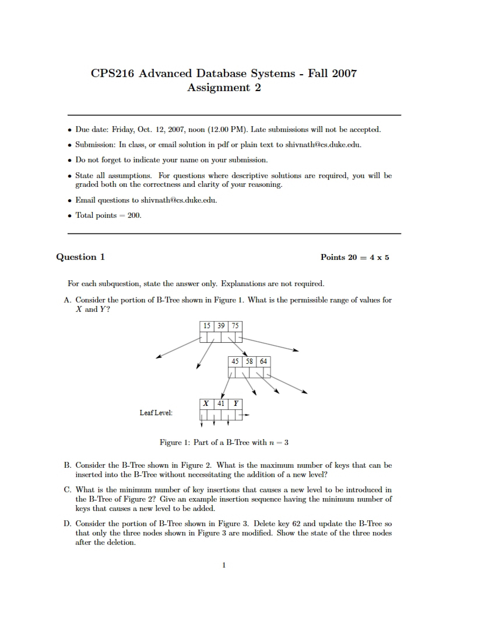 Second Assignment