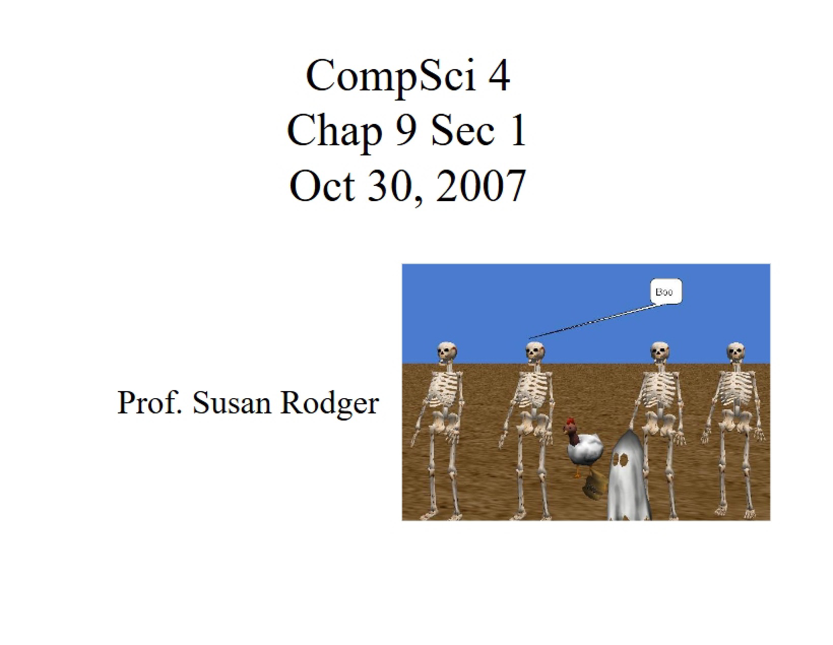 Standard Lecture