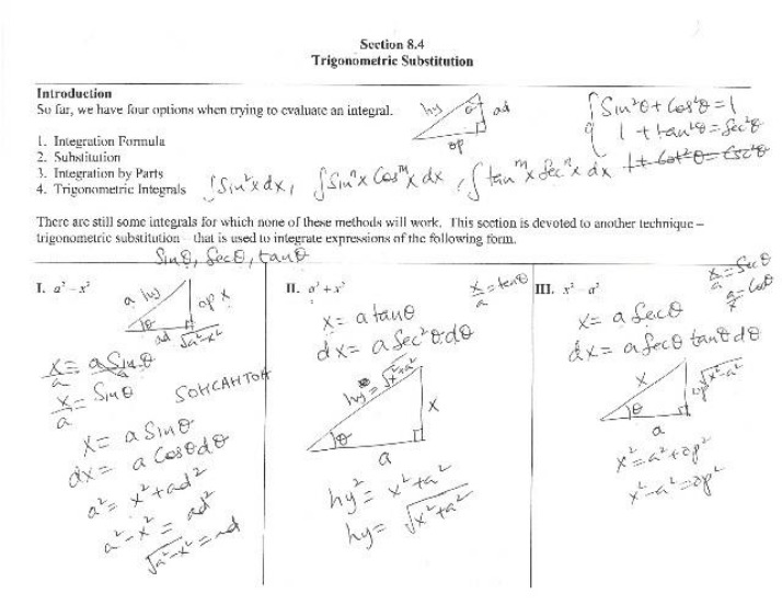 Calculus II Notes - Sections 8.4 and 8.5