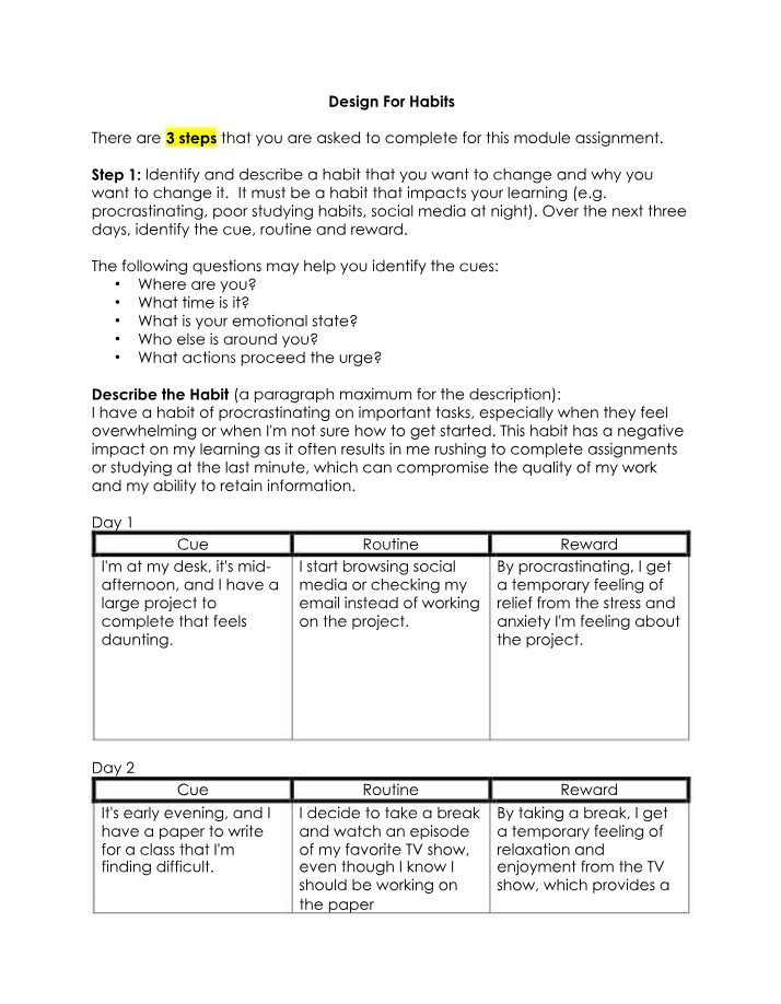 Strategies to Overcome Procrastination and Build Better Habits