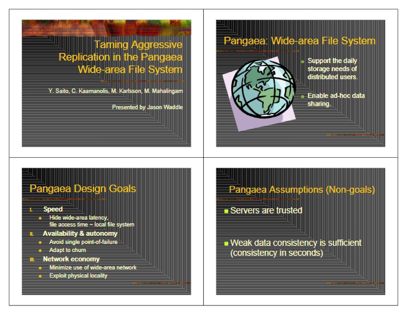 Pangaea System
