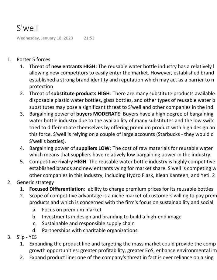 Product Line Expansion and Mass Market Targeting