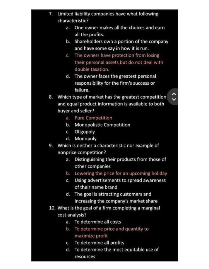 Limited Liability Companies and Their Functions