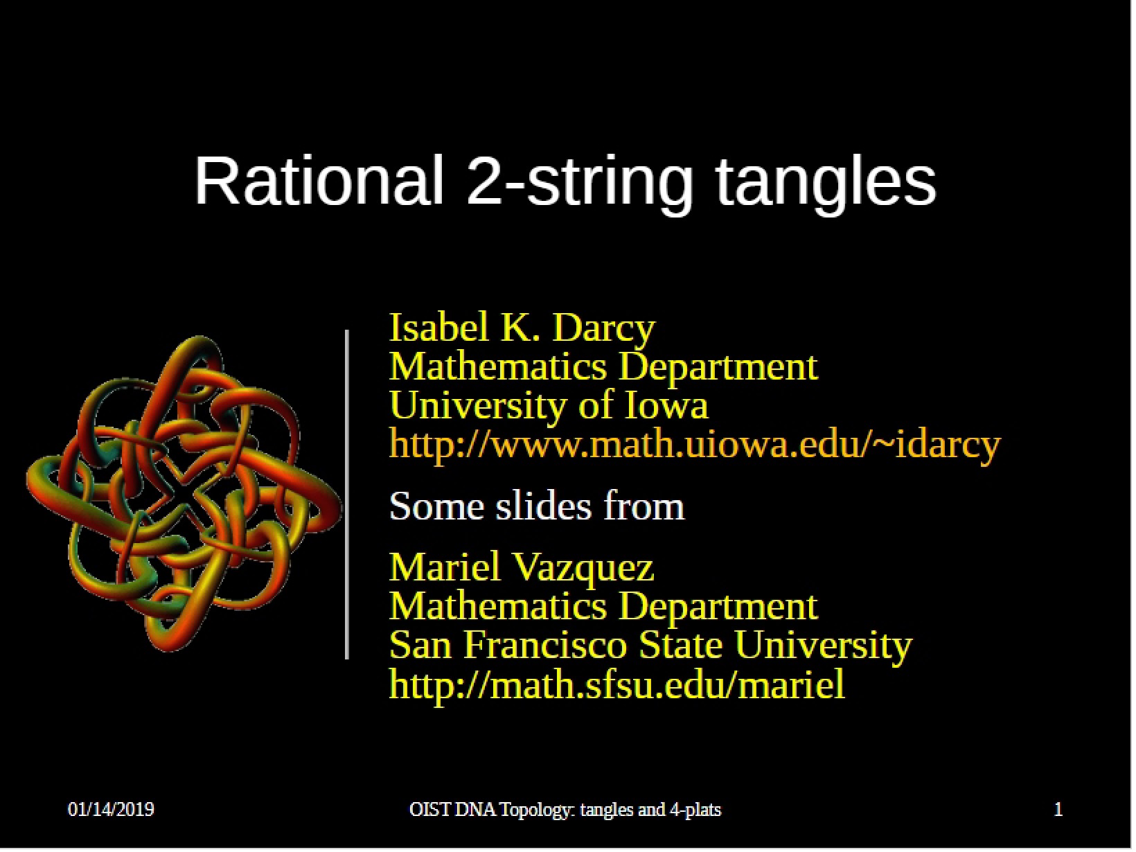 2-String Tangles (Rational)