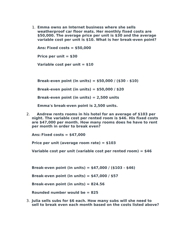Assignment for Week 6