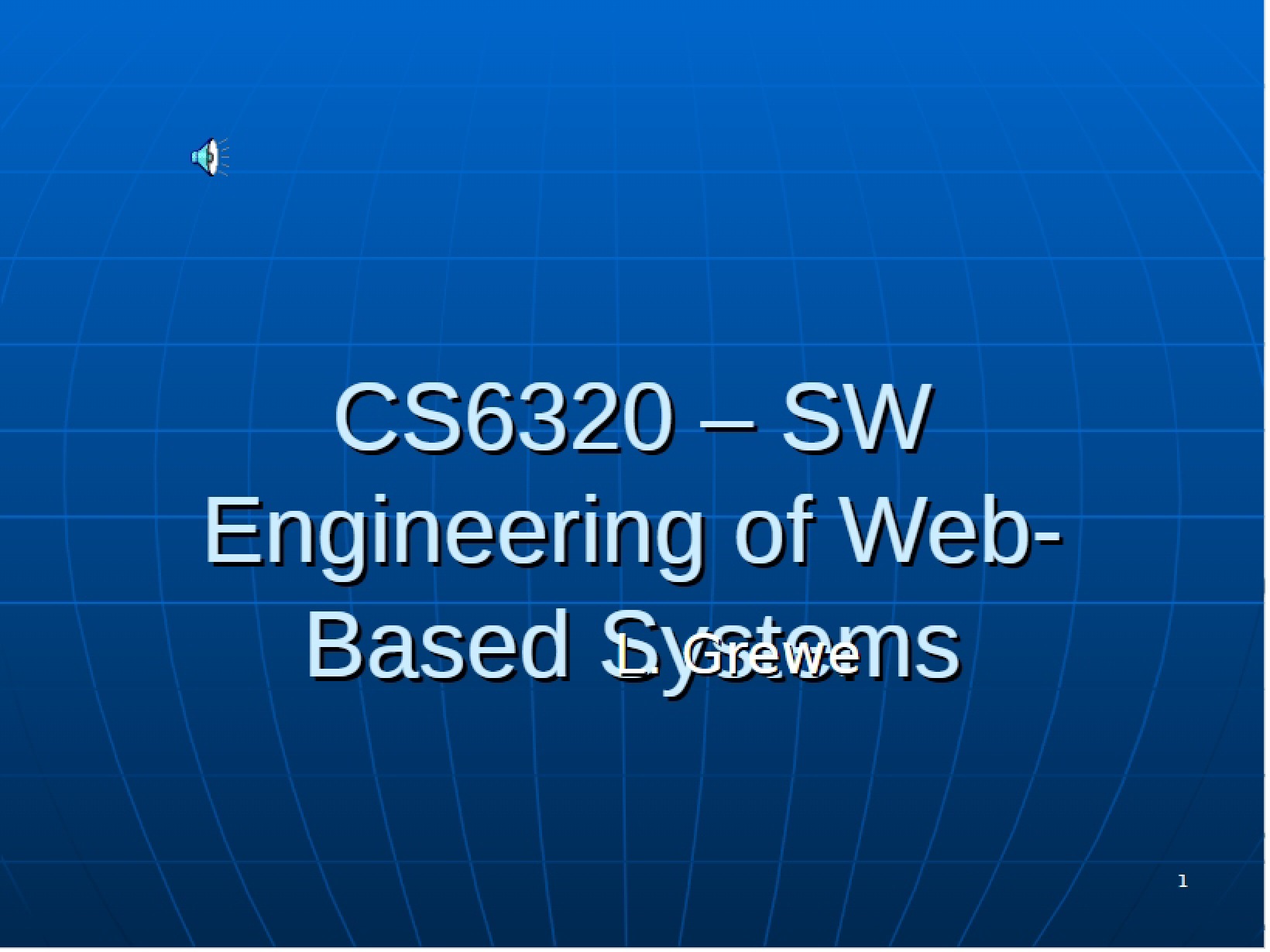 Course Description Document
