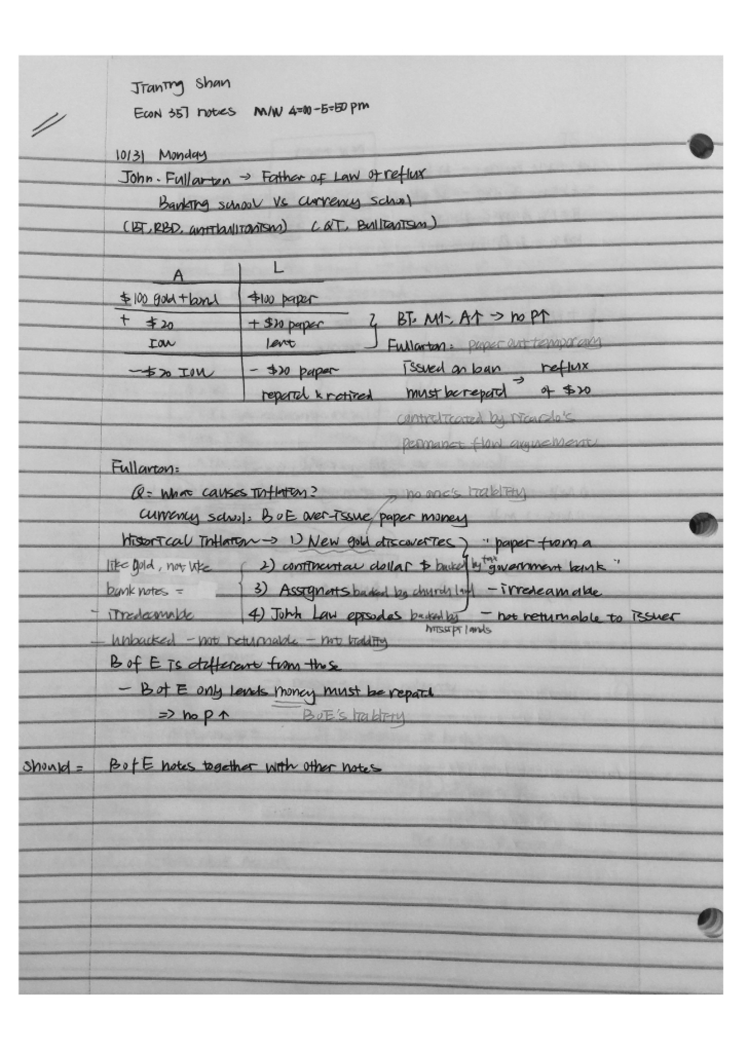 Week 11 Notes (Jianing Shan)