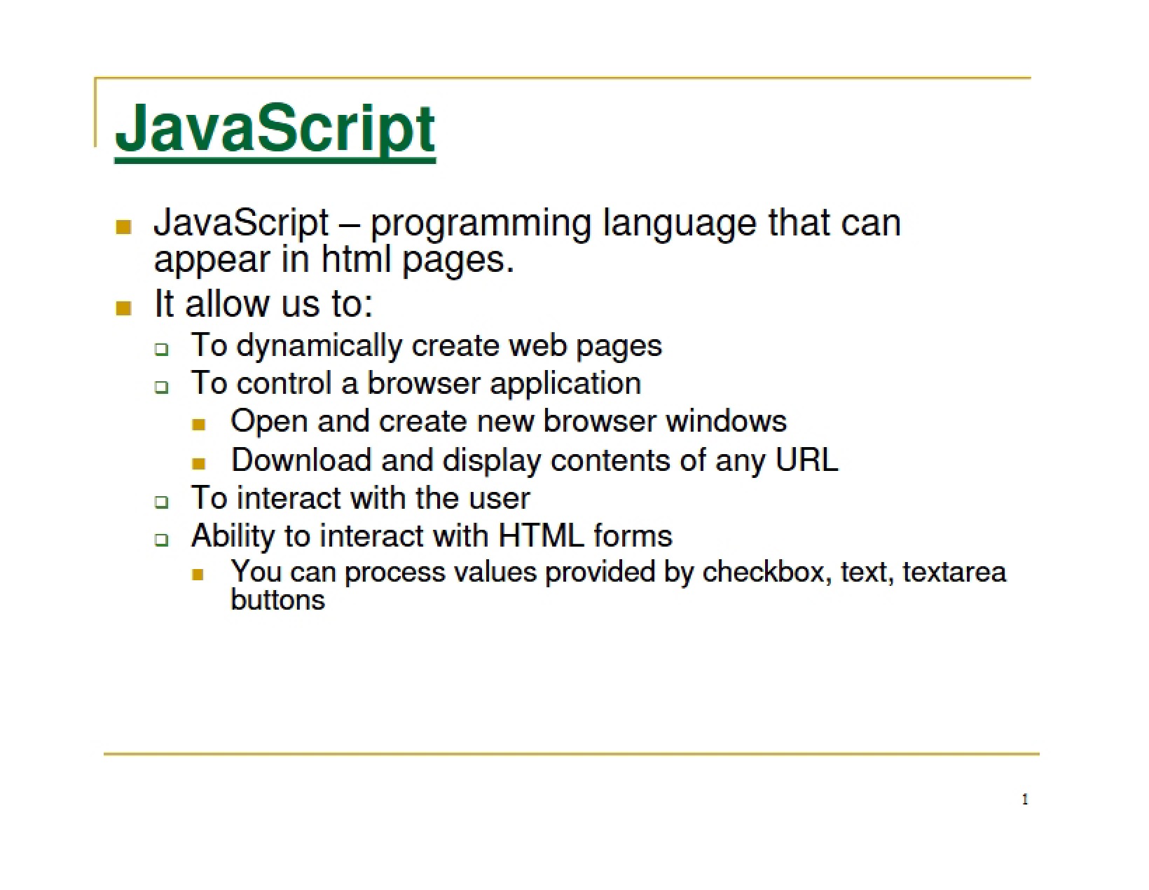 Scripting with Java