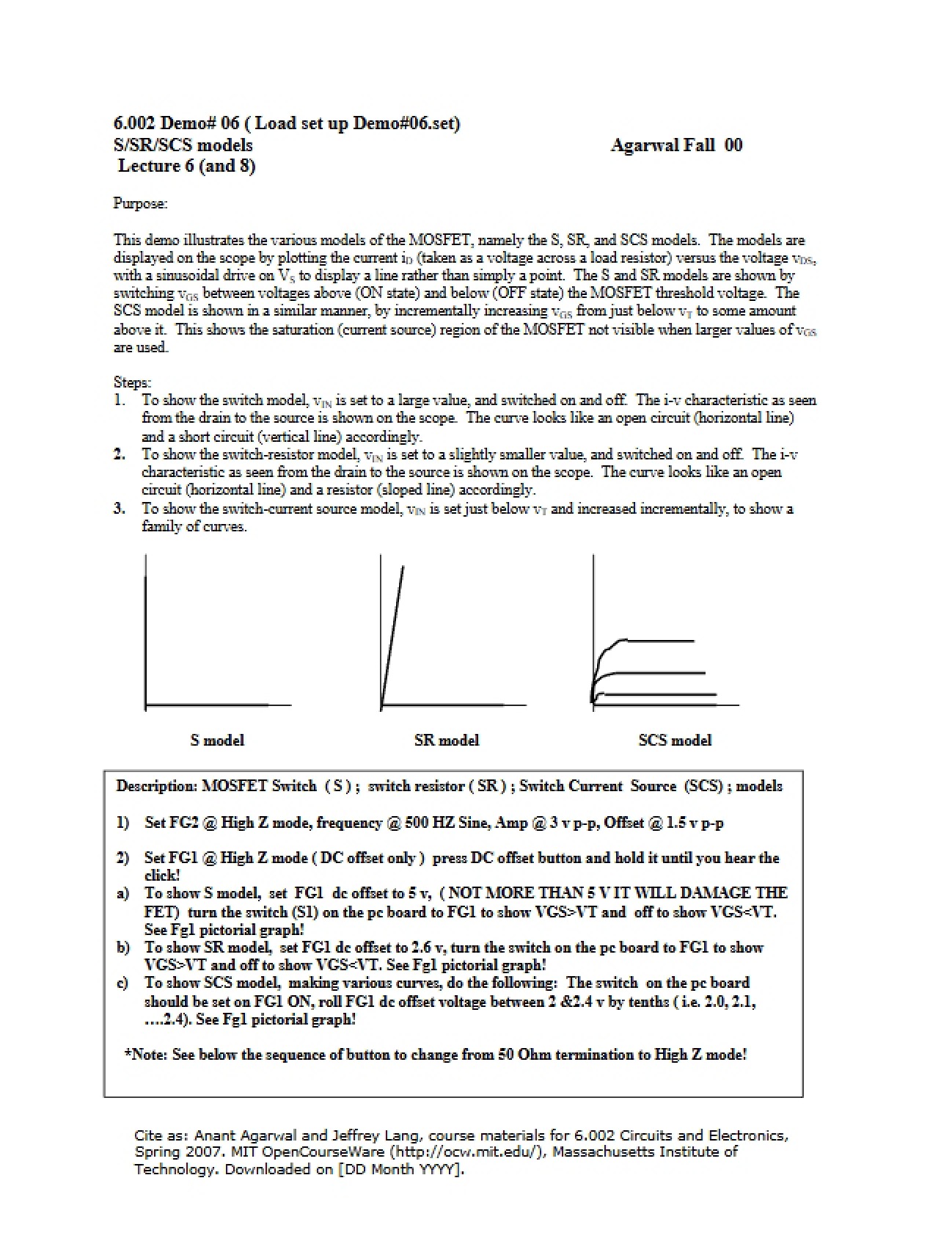 Material Summary
