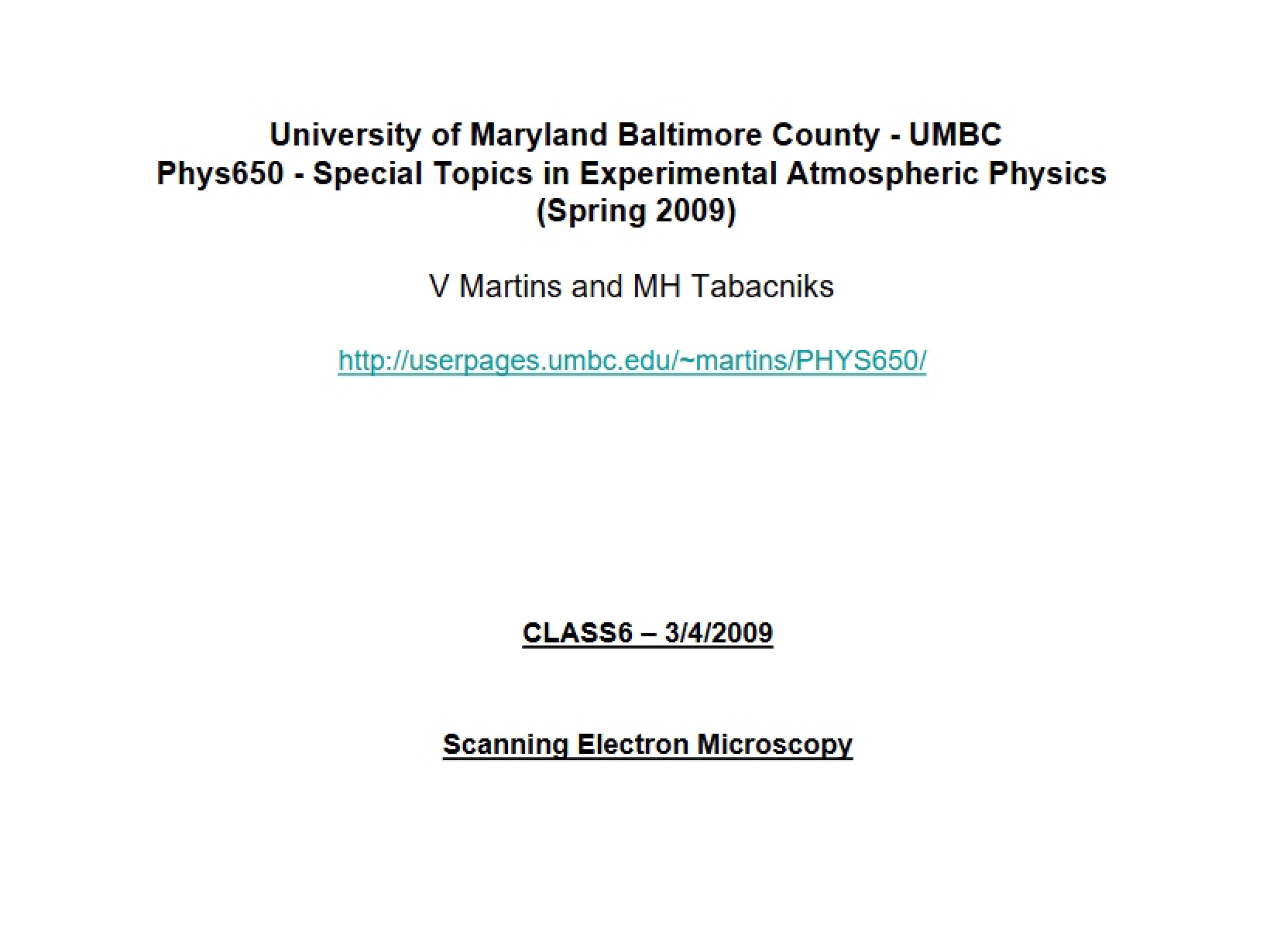 Microscopy Scanning Electron