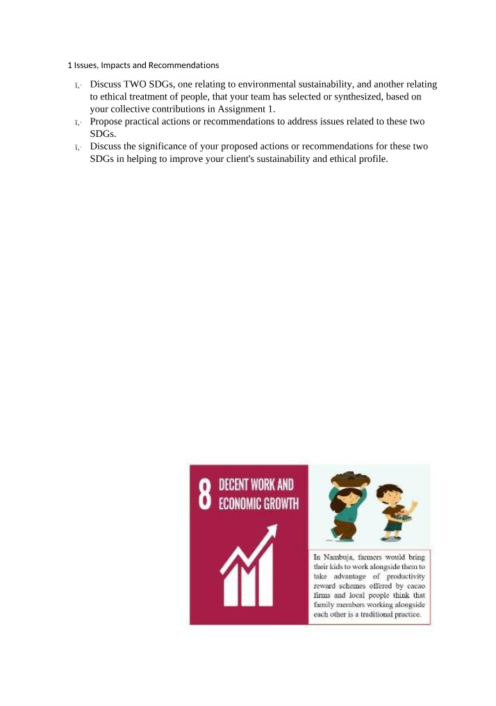 Actions to Address Environmental Sustainability