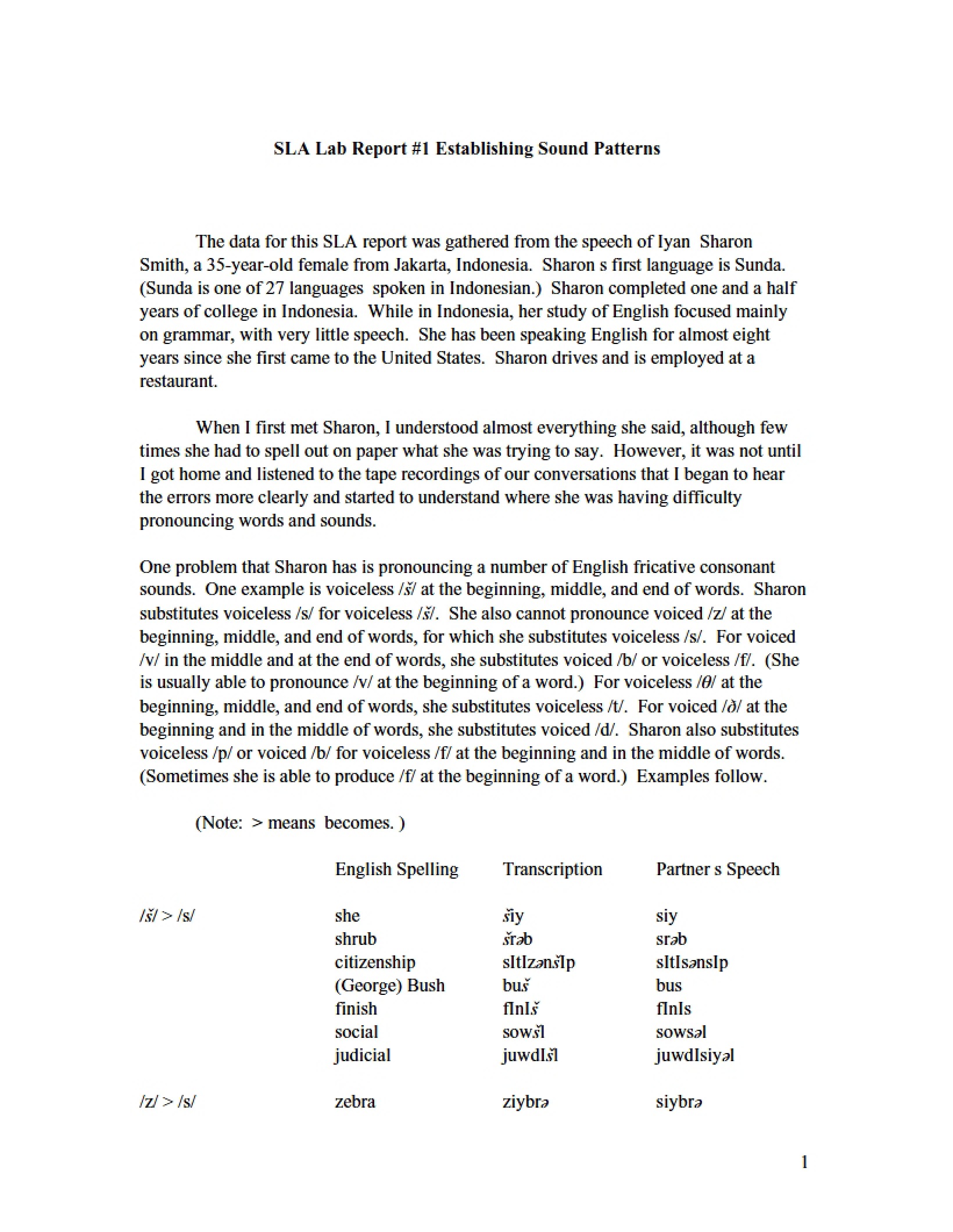 Lab Report 1 Sound Patterns