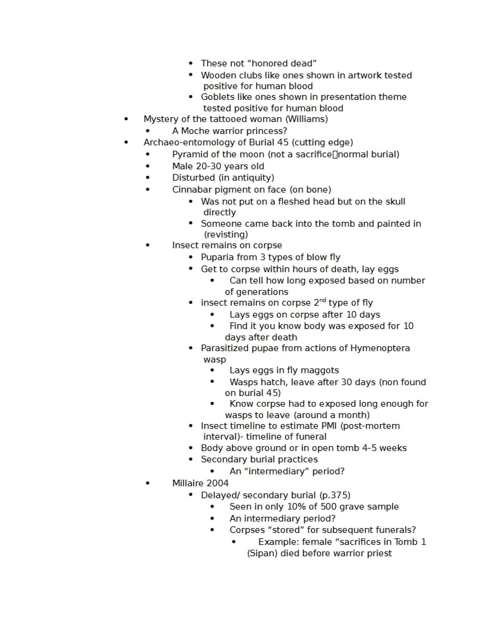 Notes on These