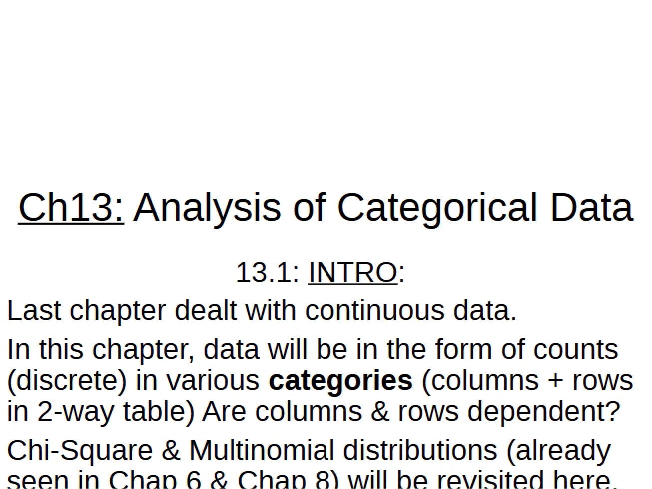 Chapter 13-05 Applied Statistics