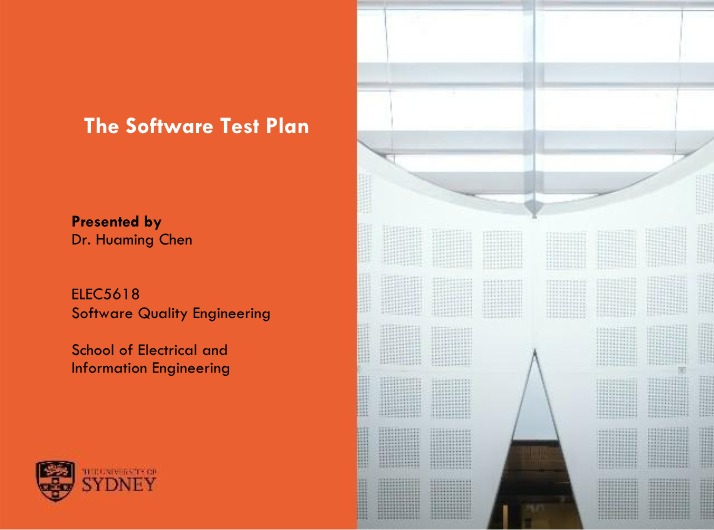 Software Test Plan - Objectives, Approach, and Focus