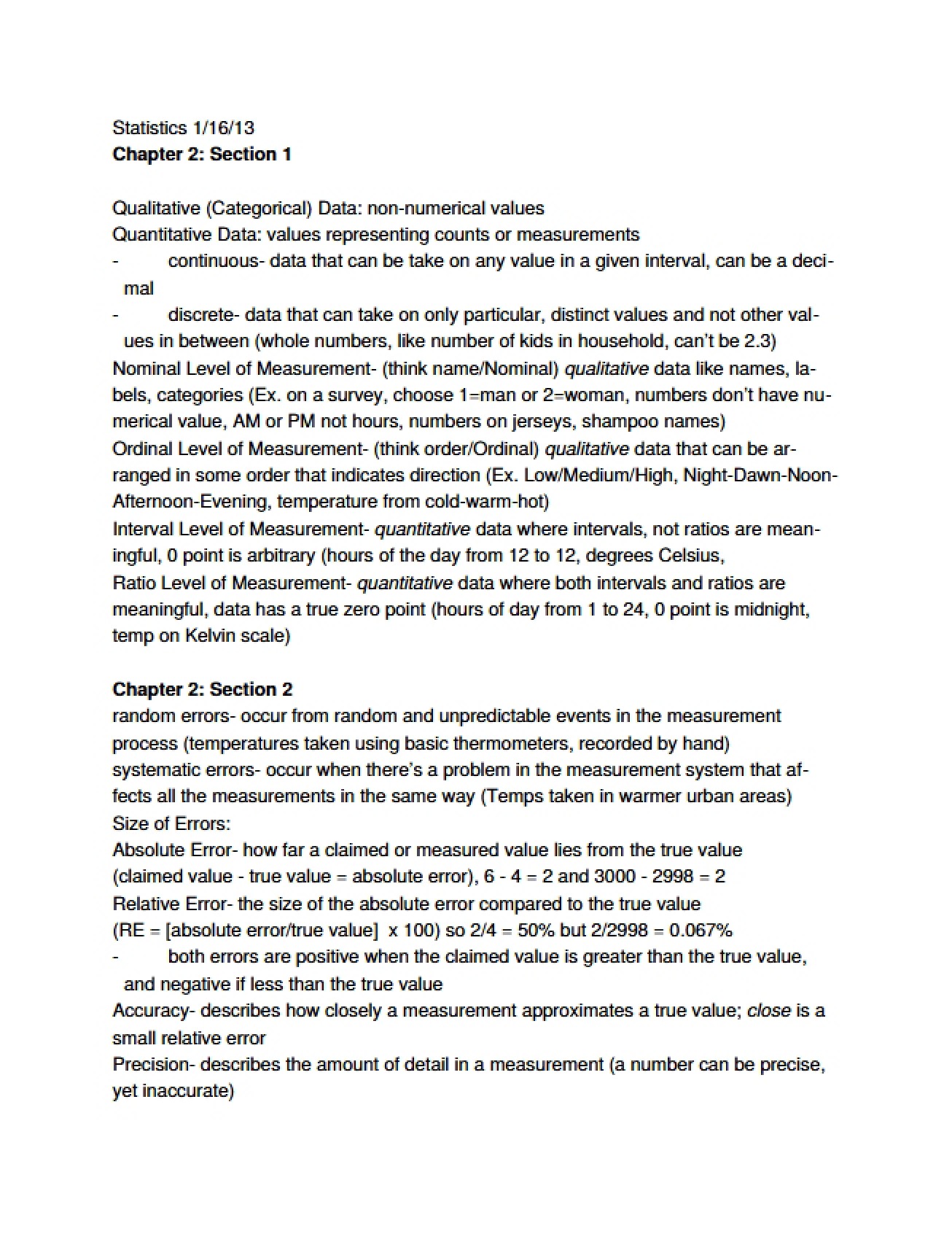 Section 1 Chapter 2