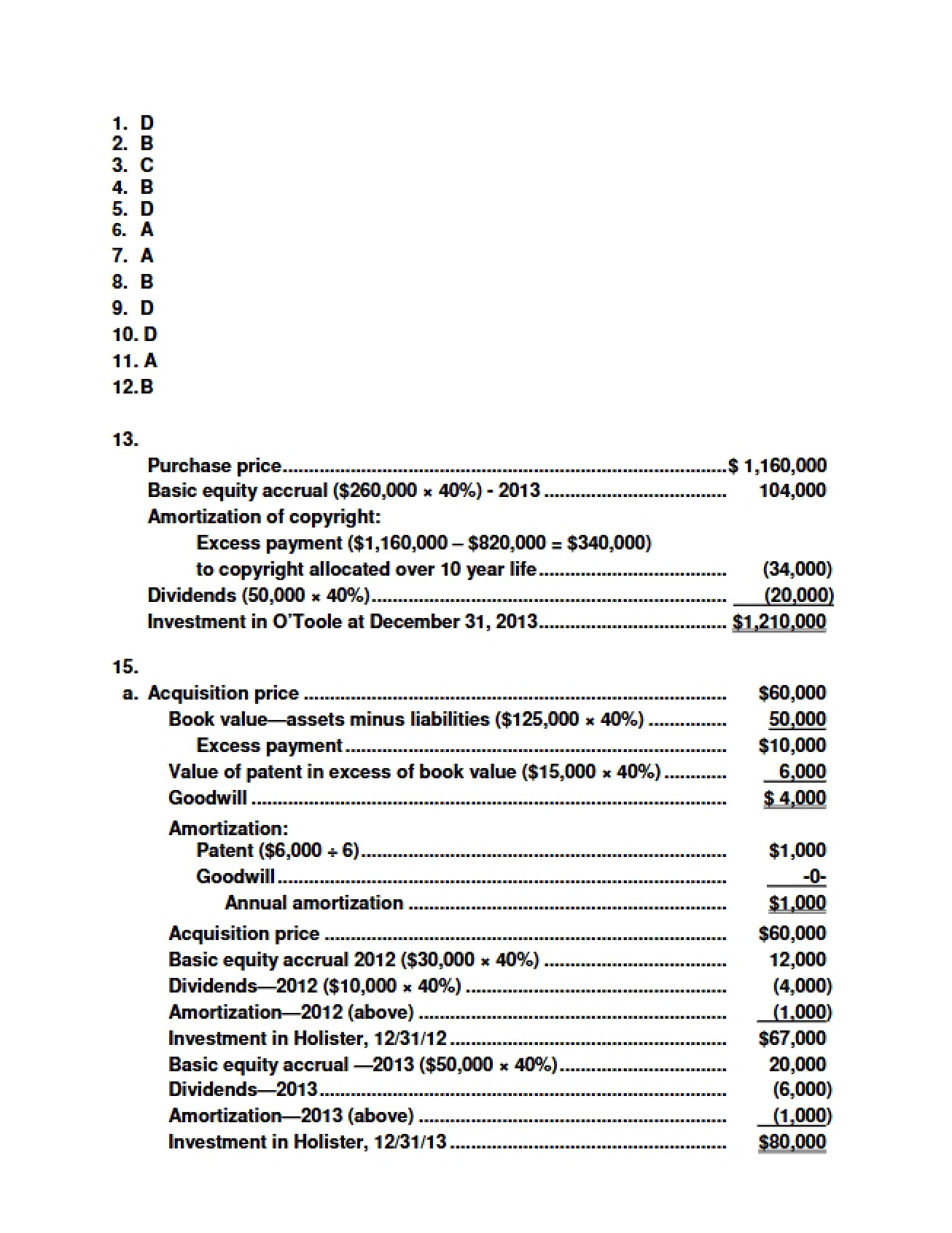 Advanced Accounting Material One F13
