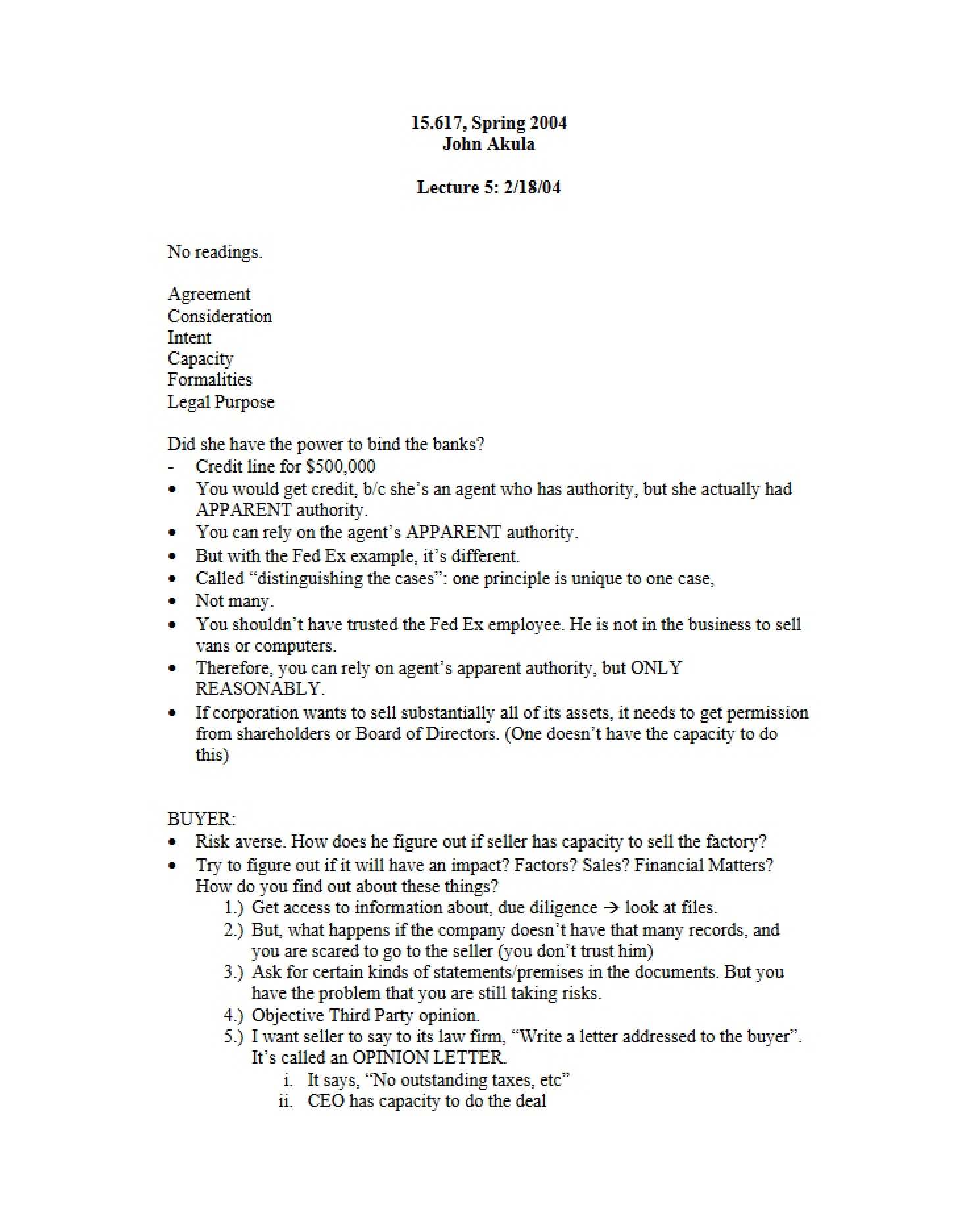 Class Lecture Records