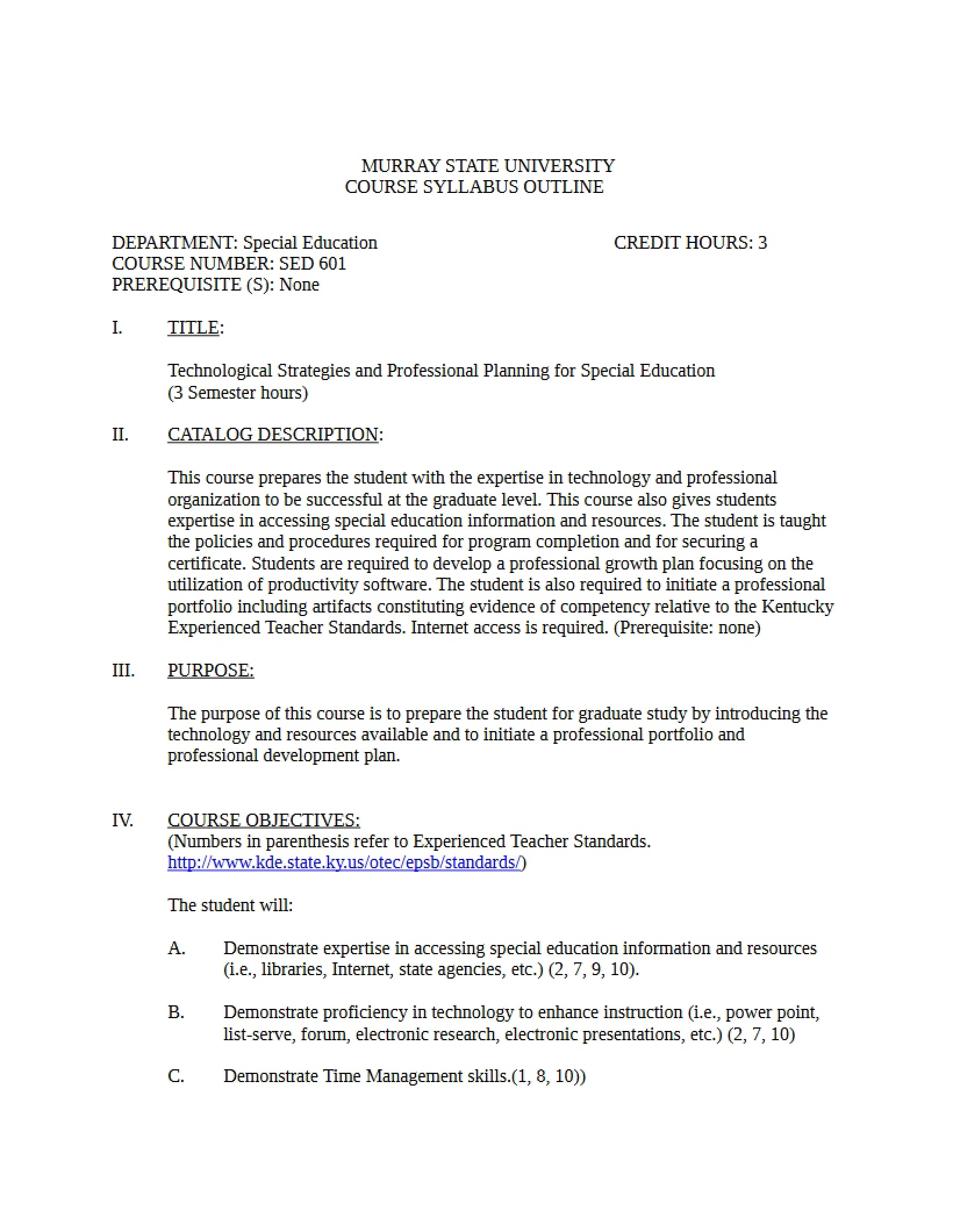 Syllabus