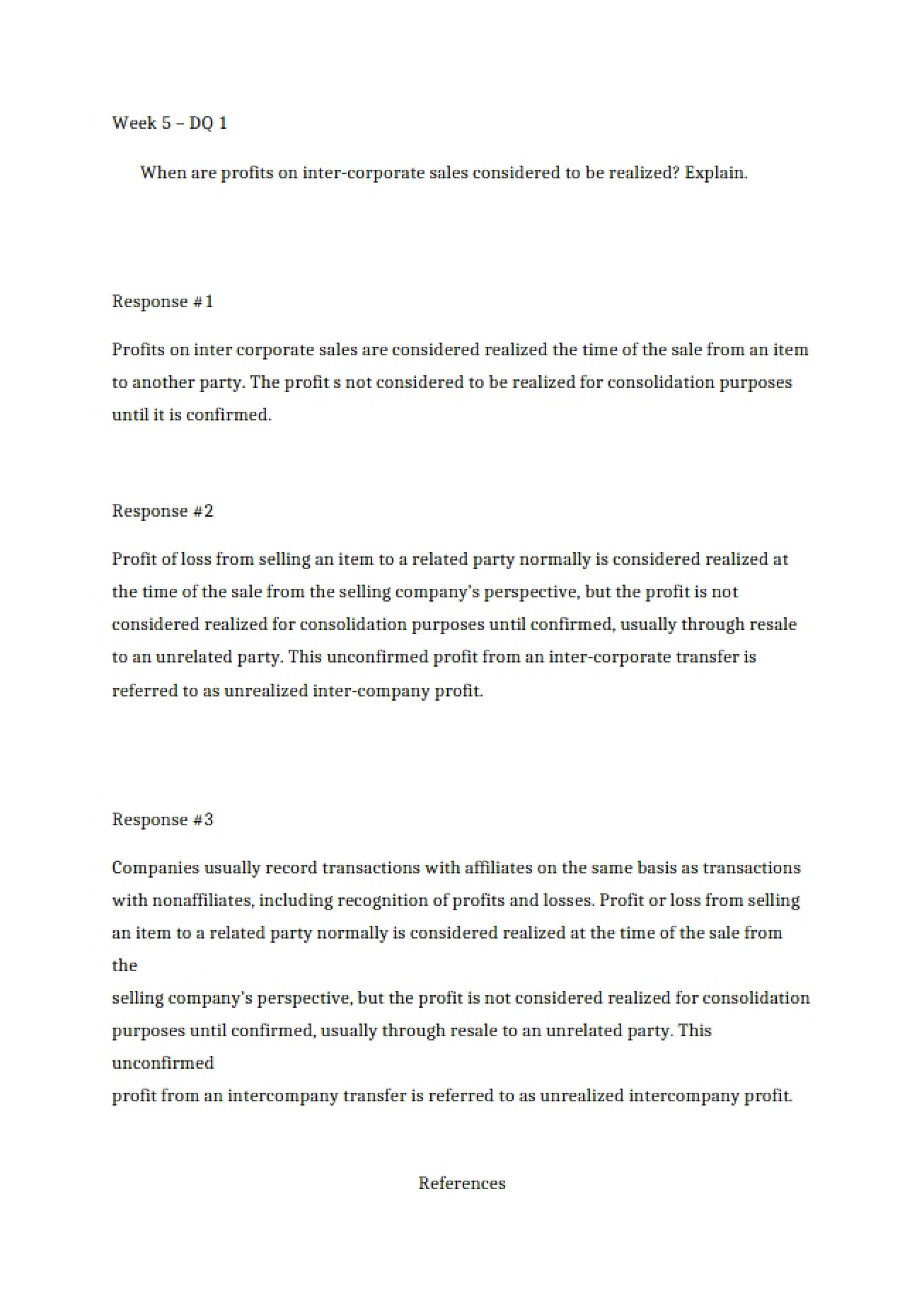 Financial Accounting Research