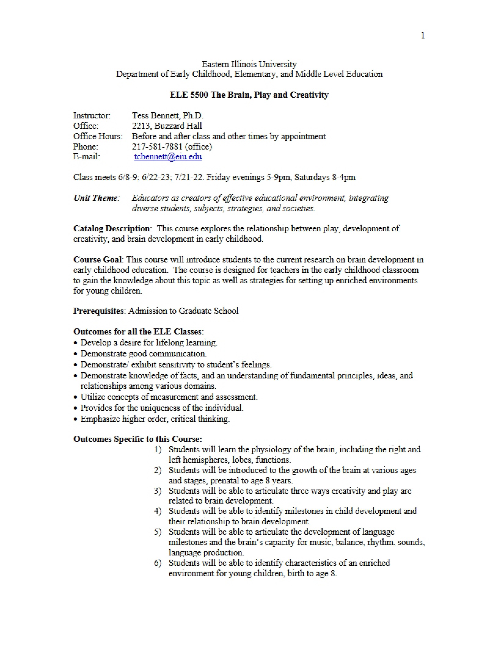 Syllabus