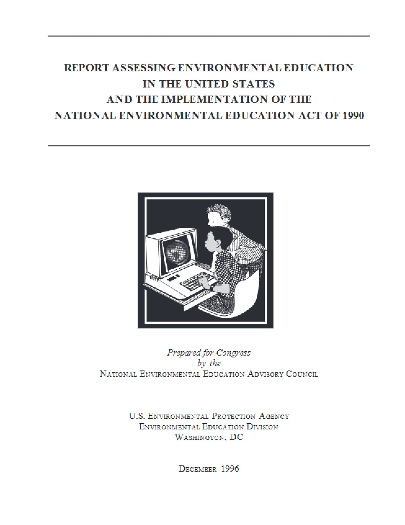 Environmental Education Assessment Report