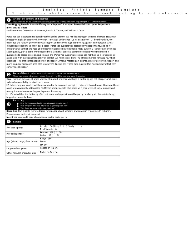 Article Summary 3 by Annika Thorson