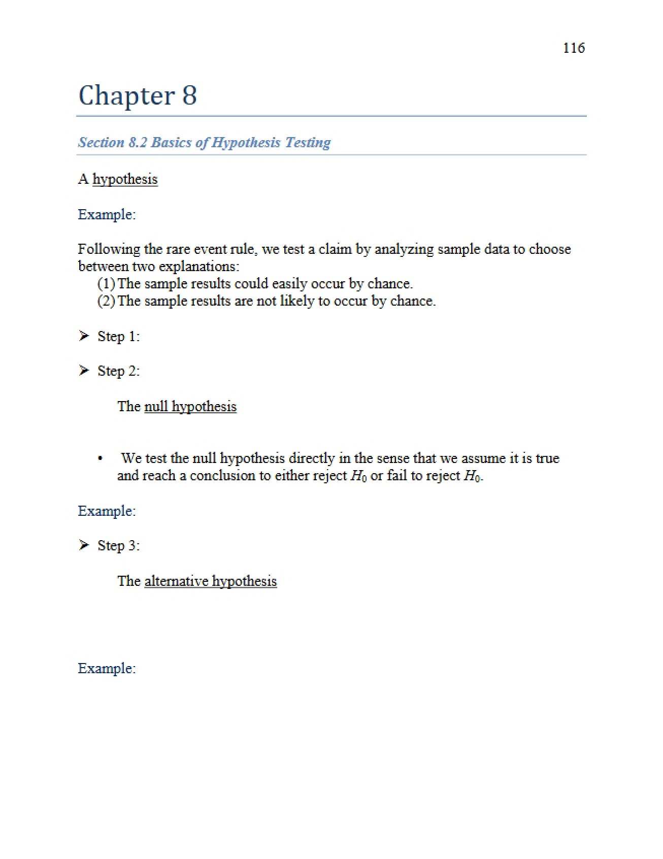 Hypothesis Testing Fundamentals
