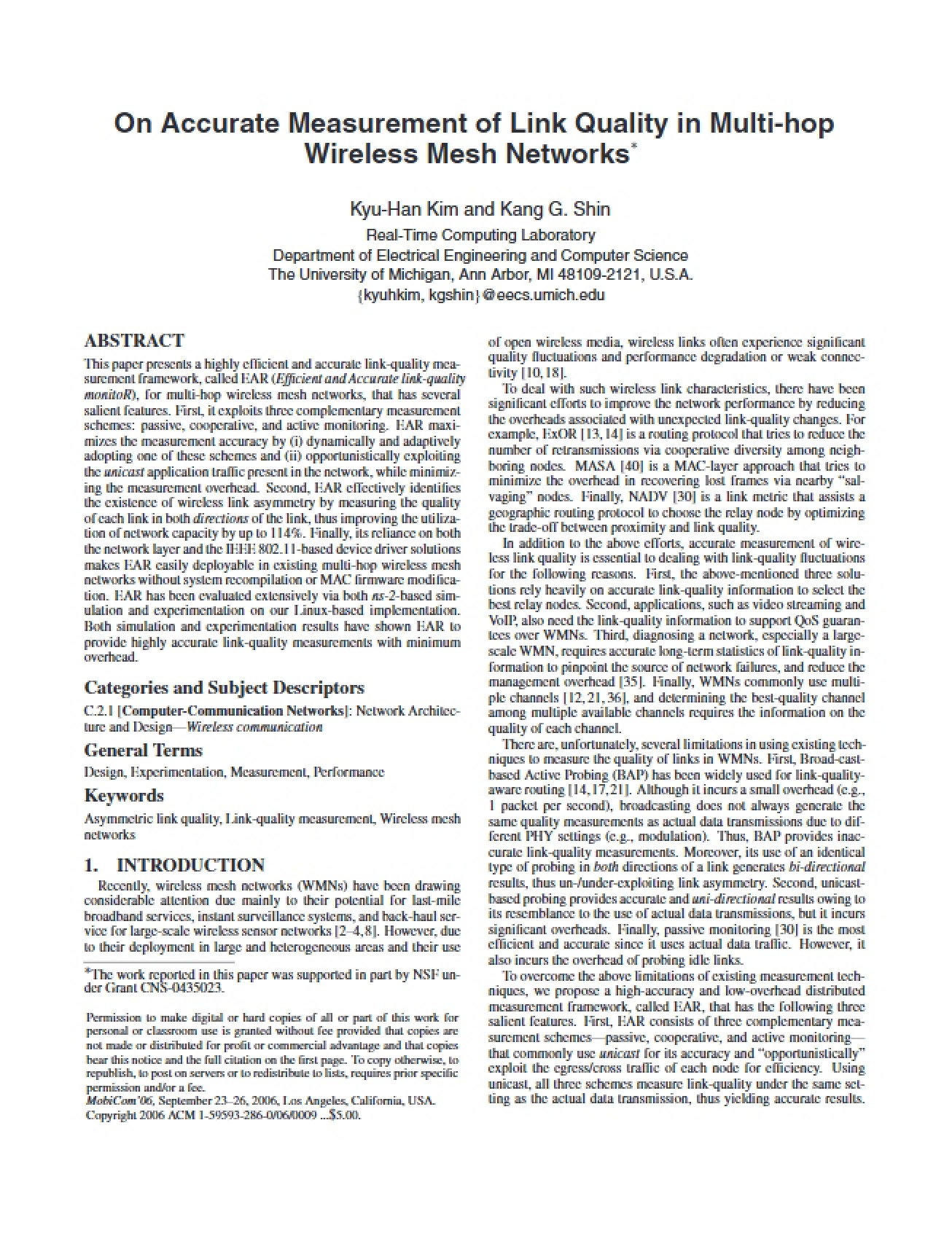 Guide to Networked Wireless Systems
