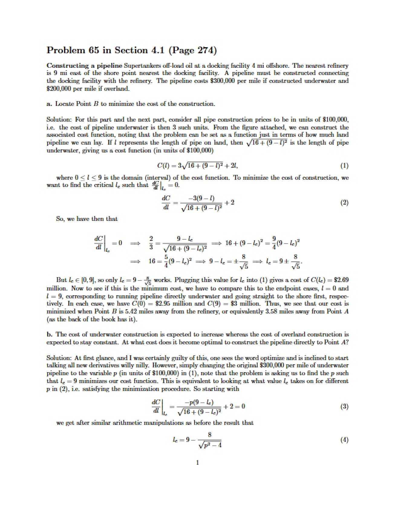 Problem 65 for MAT 21A