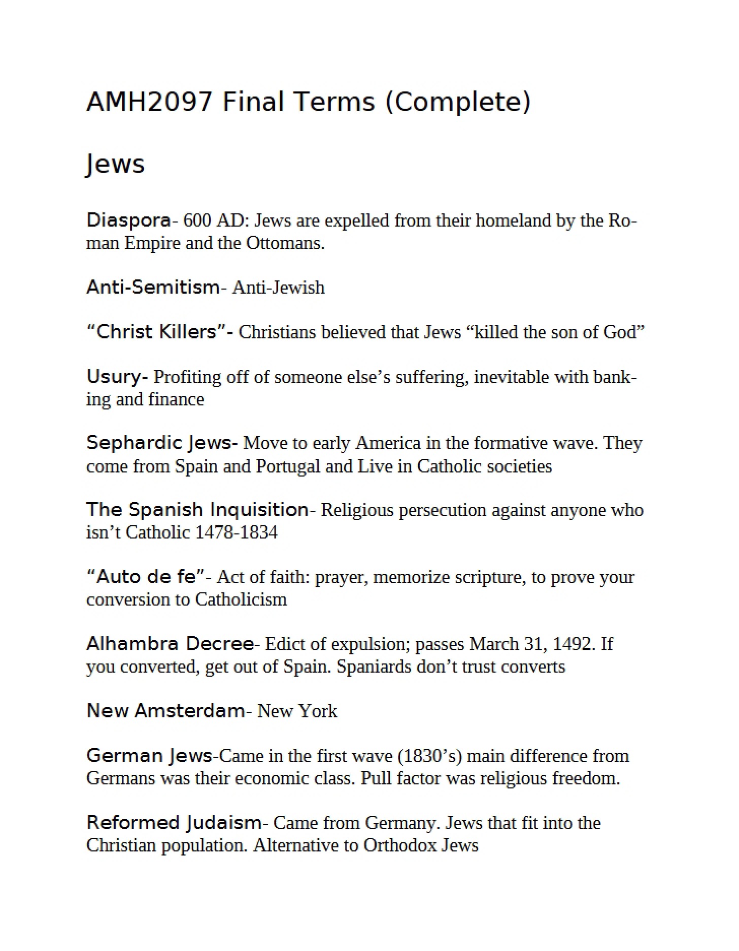Jewish Cultural History