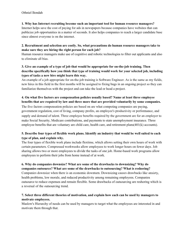 Internet Recruiting for HR Managers - Cost-Saving Importance