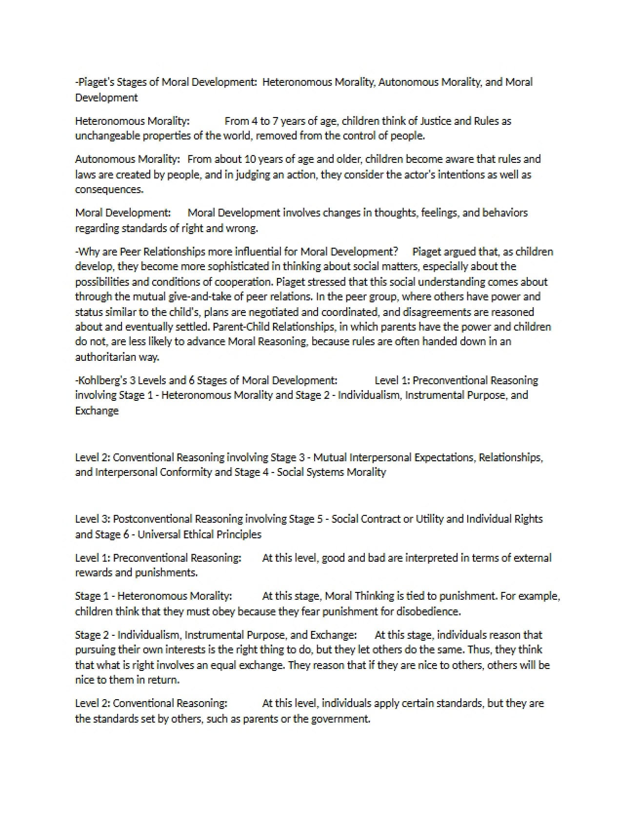 Study Guide Four
