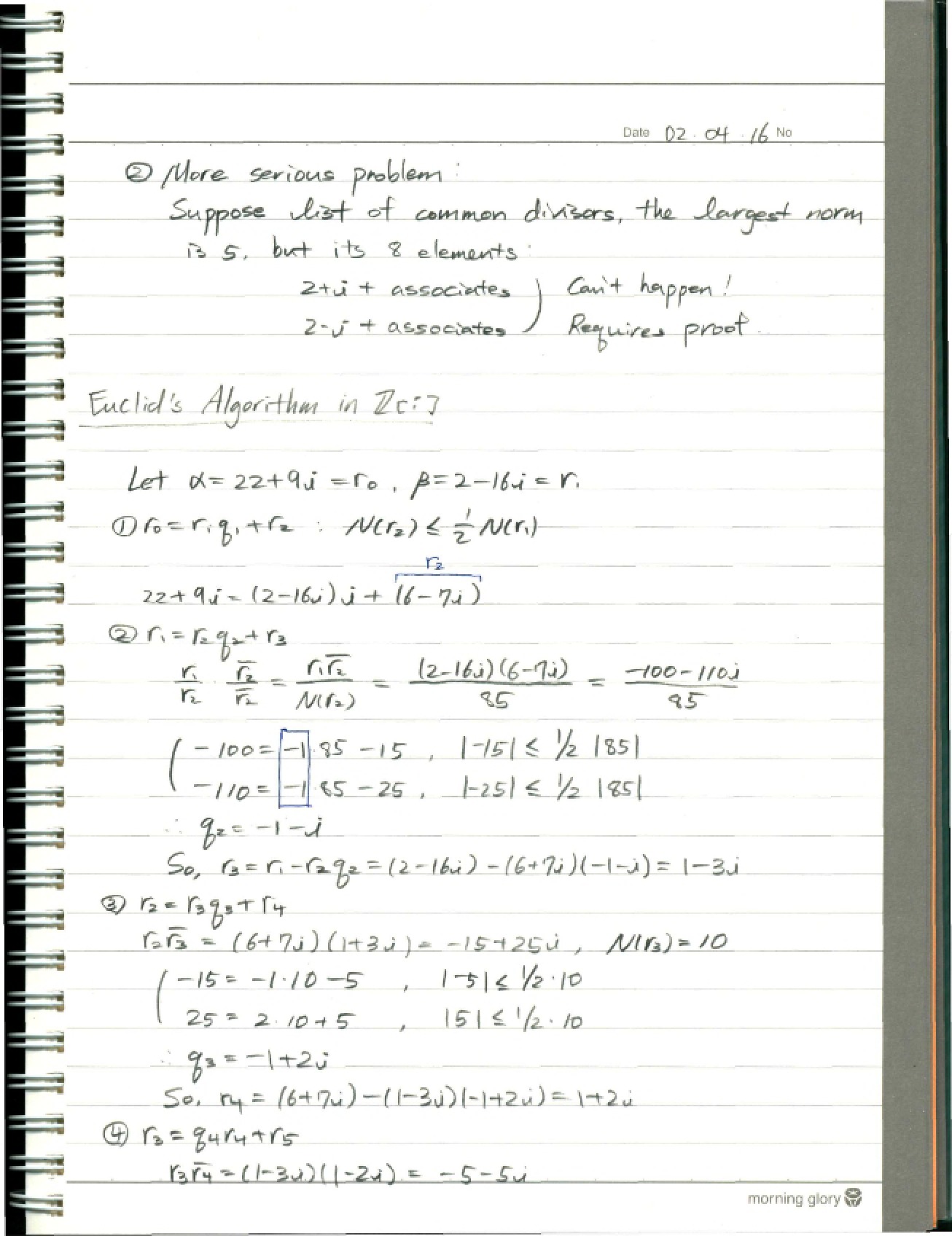 Number Theory Notes
