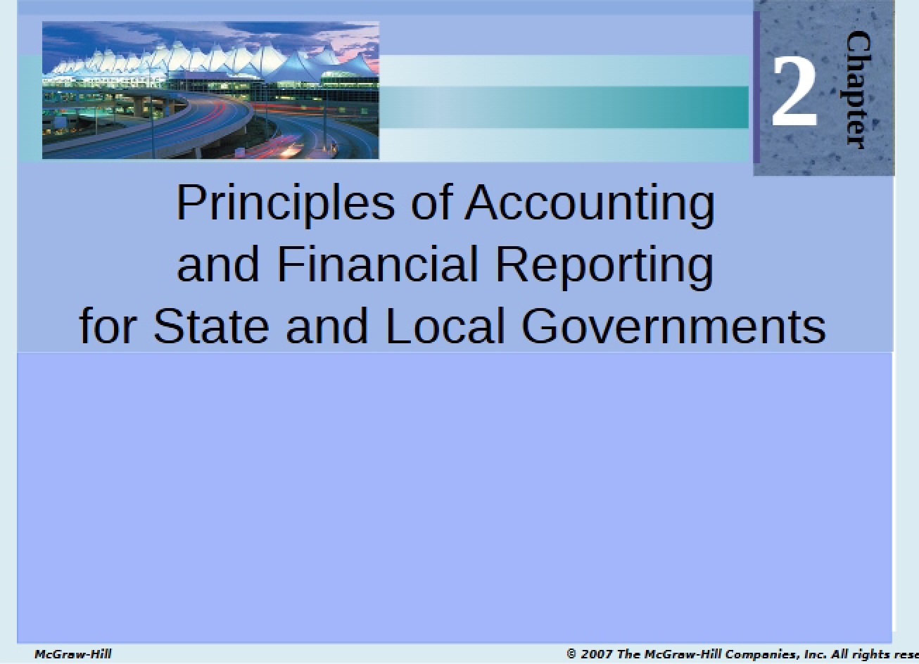 Gov Accounting Class Notes