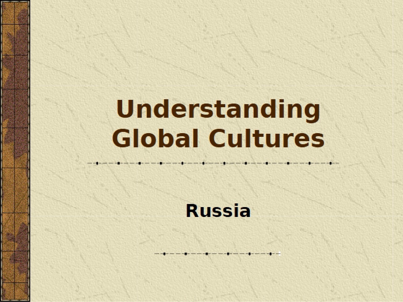 Global Cultures Overview