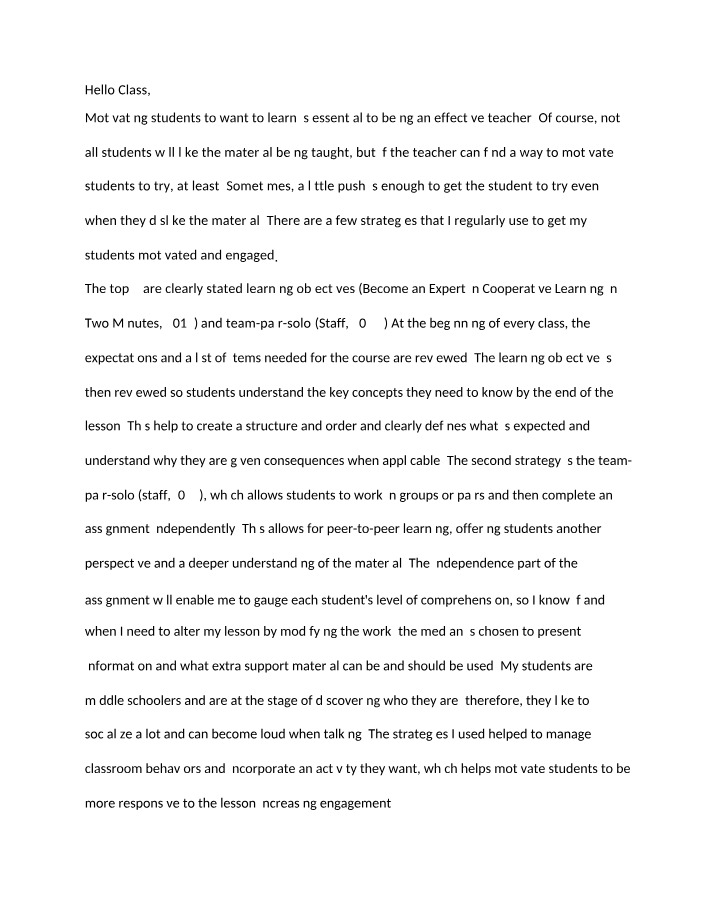 ELM 510 Topic 2 Discussion Question 2 Answer