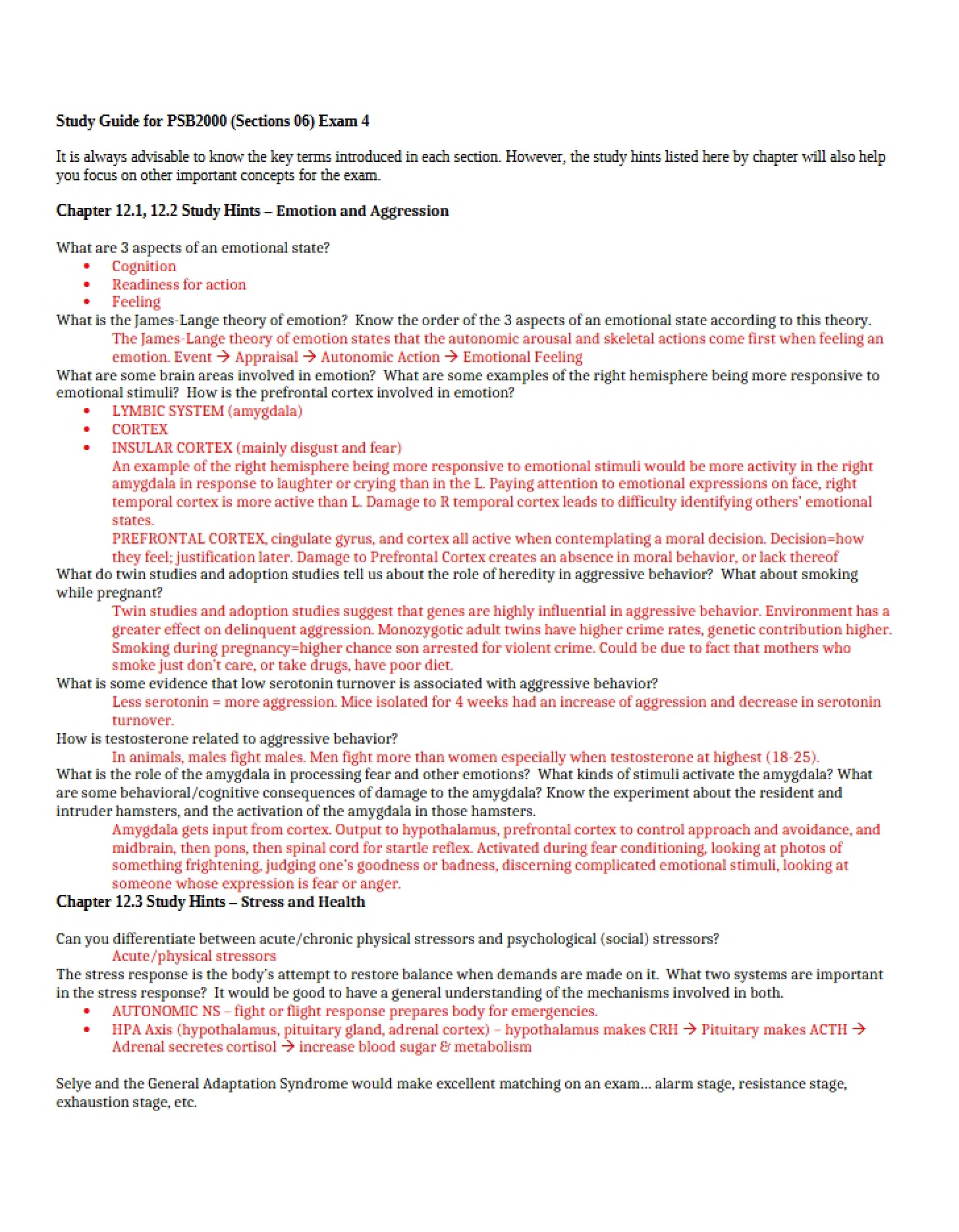 Revision Guide
