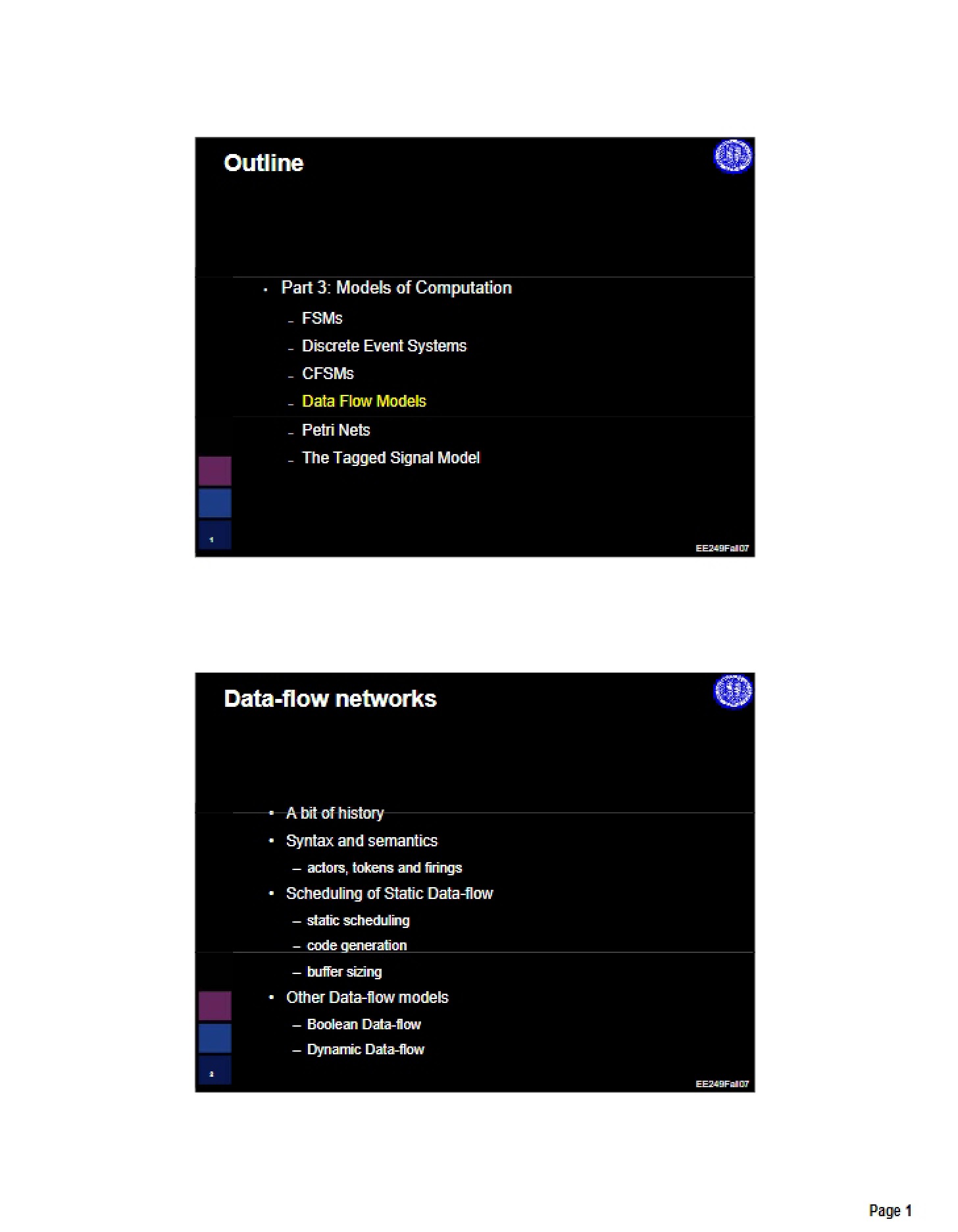 Computational Modeling Concepts
