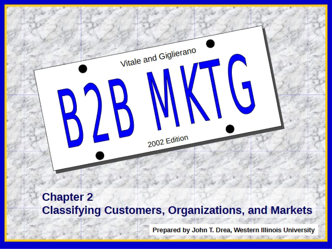 Organizational Customer Types