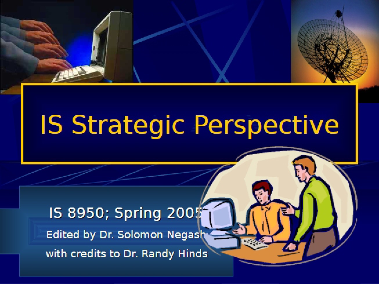 Managing and Leading a Networked IT Organization - IS 8950