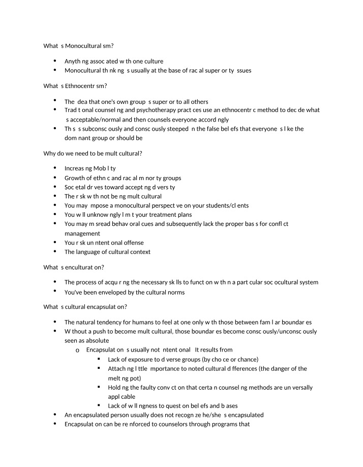 Self-Awareness - Chapter 2 Notes