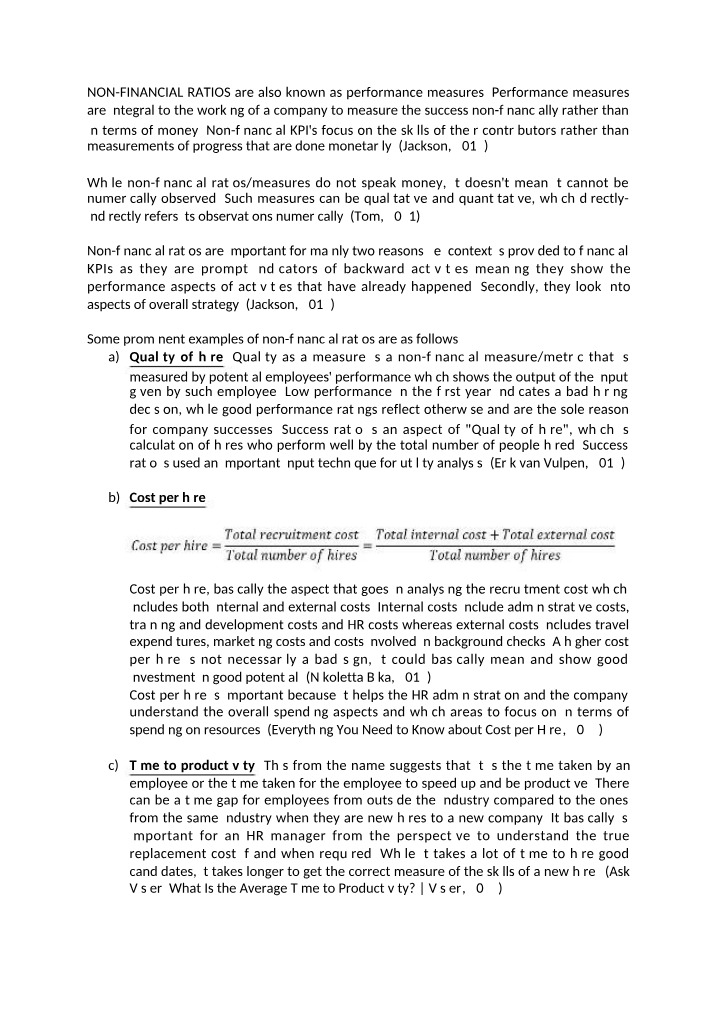 Accounting Discussion - Week 8