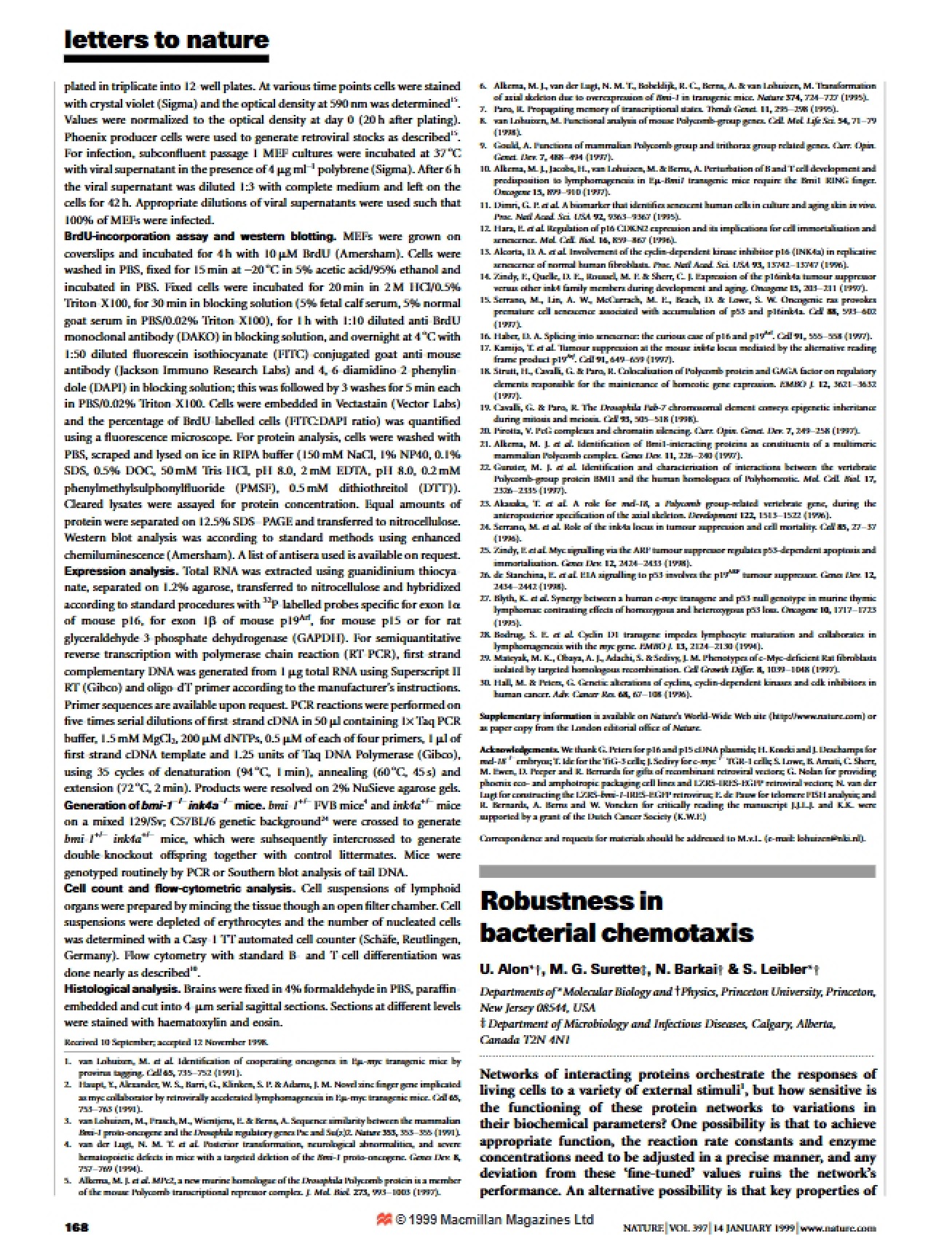 Systems Biology 2 Protein Networks