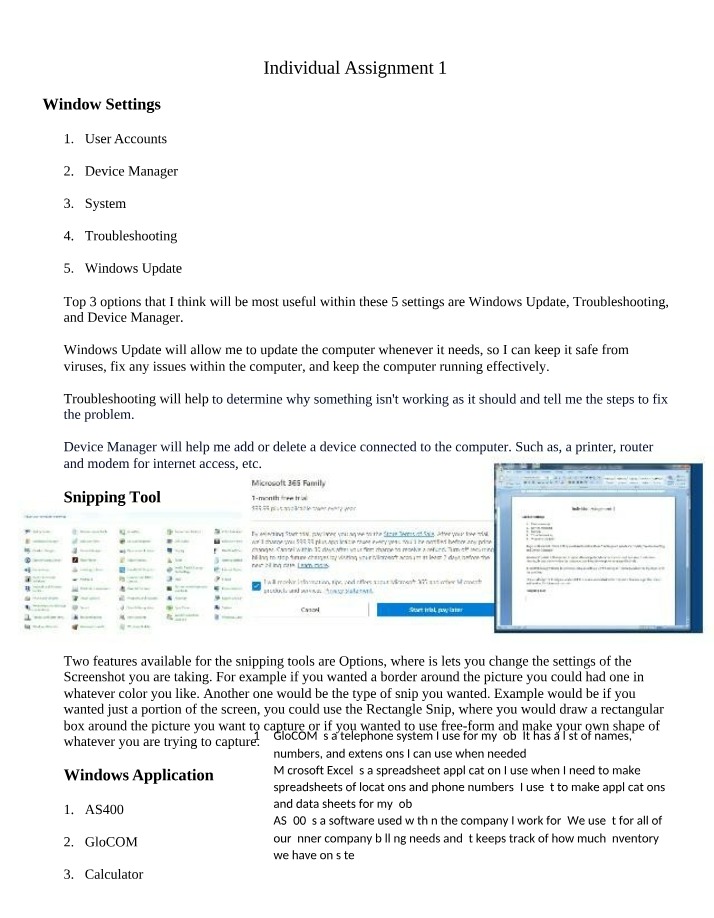 Student Success - Individual Assignment 1