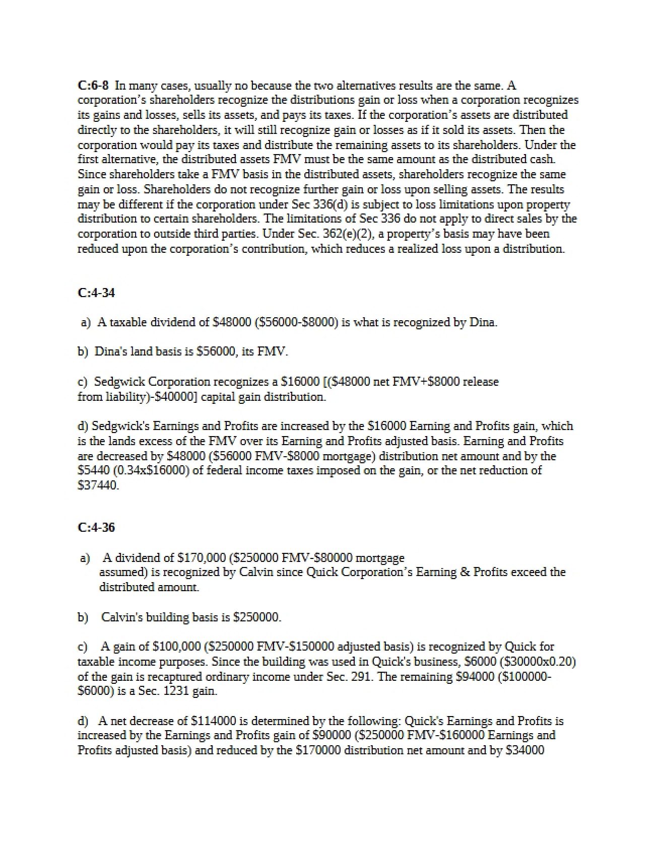 Taxation Study Guide